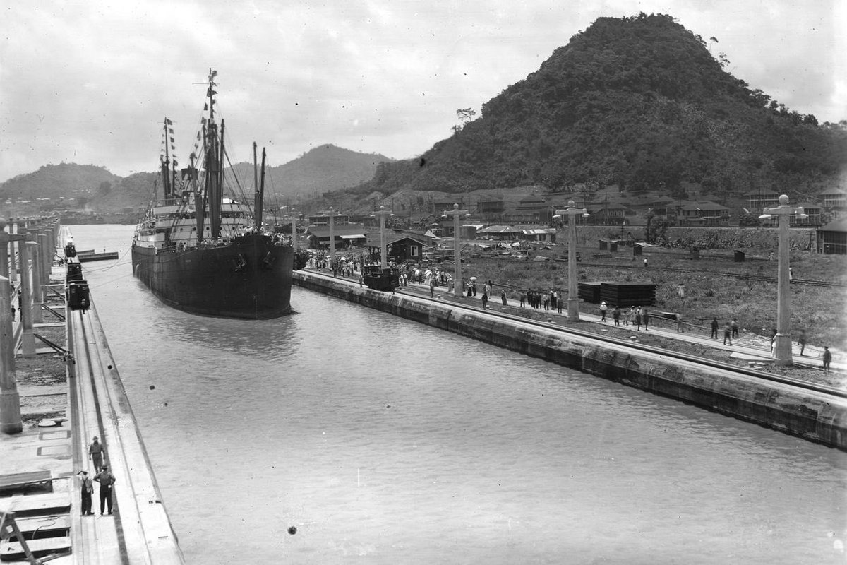 I thought you would be interested in this story from The Times:
Panama Canal was a great feat 110 years ago.  I would like to sail through the Panama Canal  thetimes.com/article/505b56…