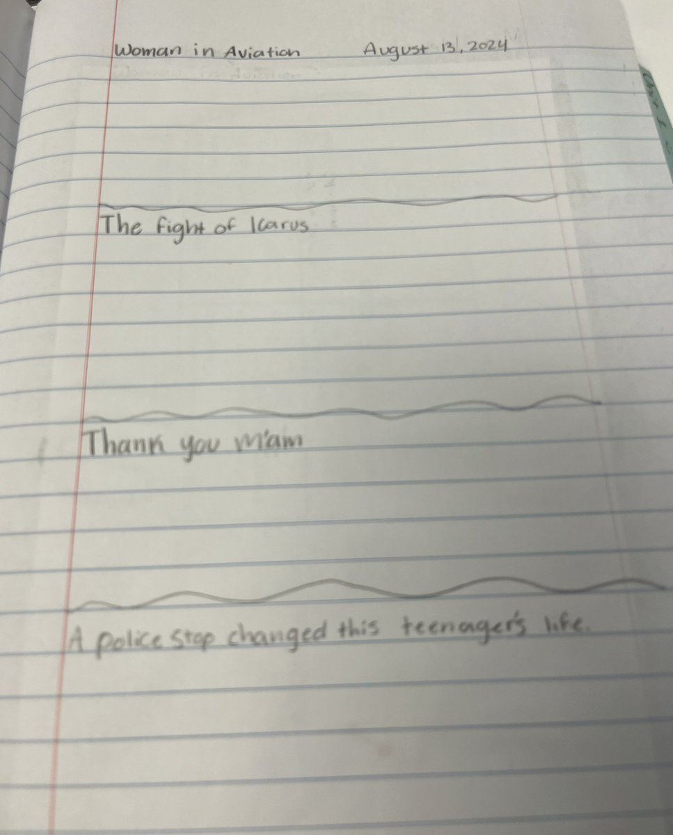 Unit Probes for our focus on Horror and Taking Action.