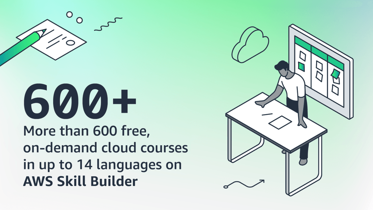 DonMcDonnell's tweet photo. #AWS just announced it has trained more than 31 million learners across 200 countries through free cloud computing courses and programs since 2020 – that's 2 million learners more than the original goal! #AWSSummit  https://t.co/mUdpu6kKoC https://t.co/yS50wiCQef