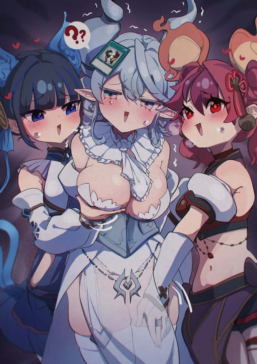 endlesslipbite's tweet photo. You're so helpless when faced with level drain.
-1 STR and you become too weak to stop them assaulting you.
-1 AGI and there's no escape.
-1 INT and resistance becomes so difficult...
-1 WIS and you start to think how meaningless one more level would be...
-1 LIFE and- oh...~ https://t.co/LocYTIOeeM