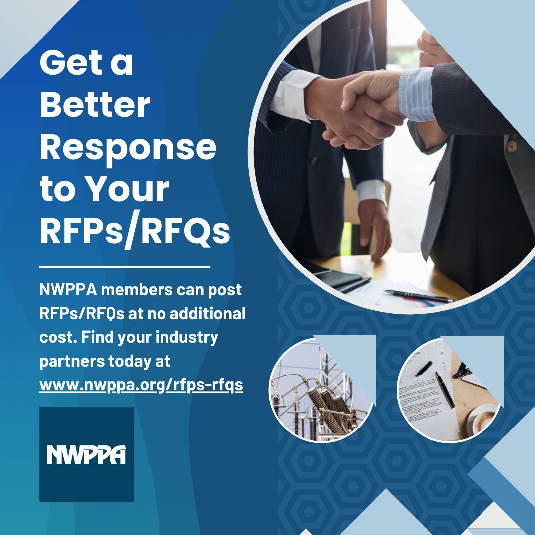 Did you know that NWPPA members can submit RFPs and RFQs to our website at no charge? Take advantage of this membership benefit today and submit your RFPs and RFQs at nwppa.org/rfps-rfqs.