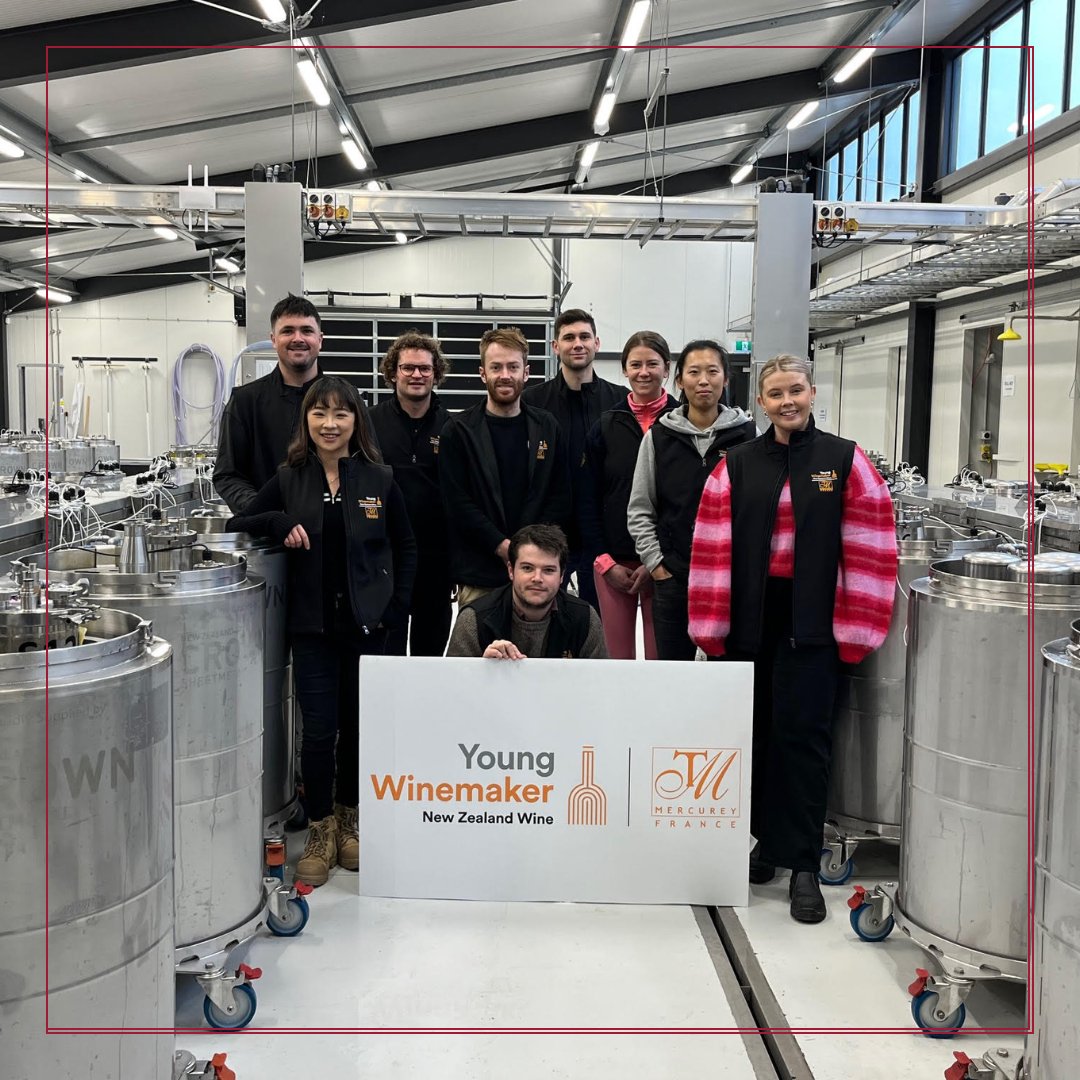 PacificRimNZ's tweet photo. PROs are a very proud sponsor of the 2024 Tonnellerie de Mercurey Marlborough NZ Young Winemaker of the Year.
 
We congratulate Nick Lamain on his win and the other eight Marlborough contestants who took part in the competition on 31 July 2024.

#nzwine #winemaker https://t.co/B4Wt9QzOfo