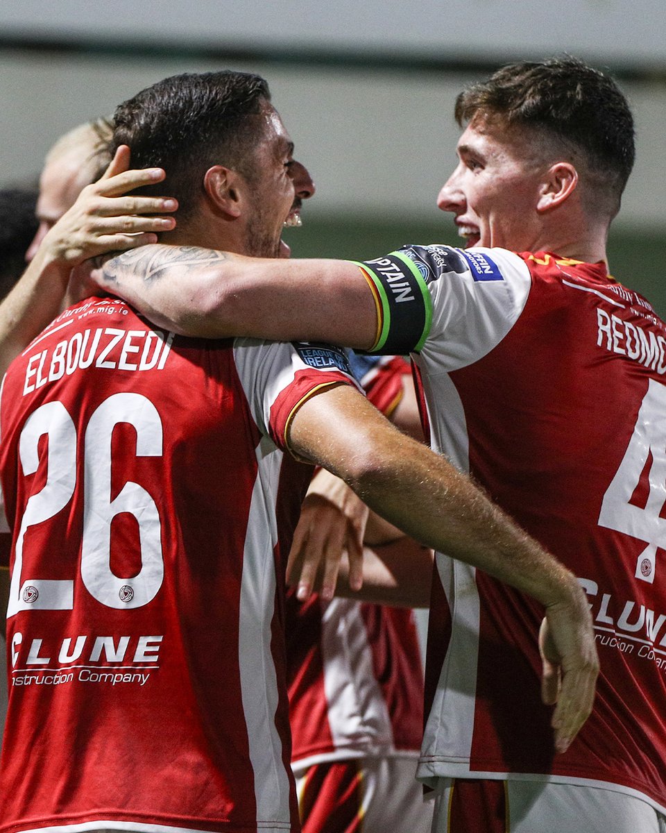 Conf_League's tweet photo. 🇮🇪 What a moment for St Patrick's 👏

#UECL https://t.co/asa48sTeeT