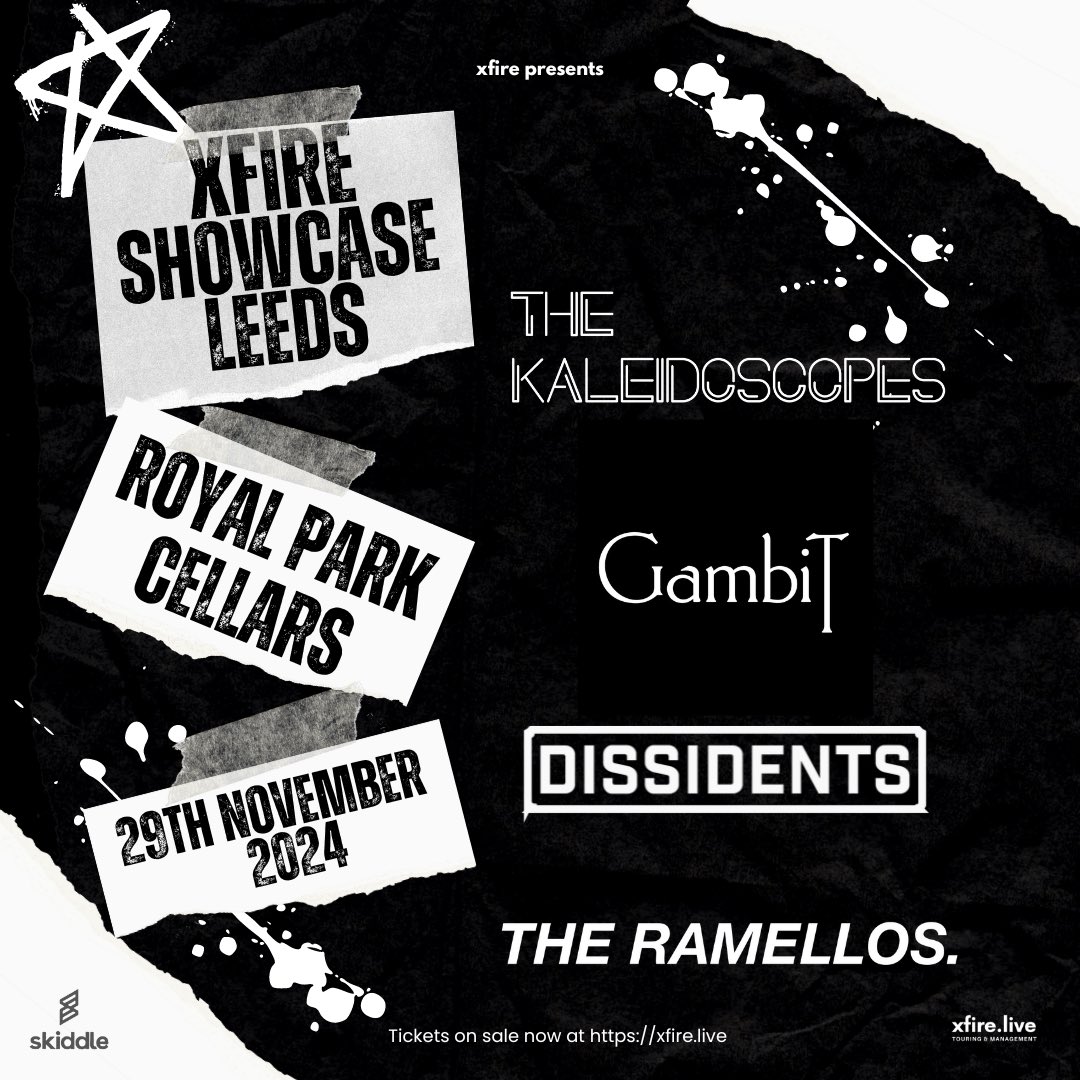 Leeds, <a href="/RoyalParkLeeds/">Royal Park Cellars</a> Friday 29th November.