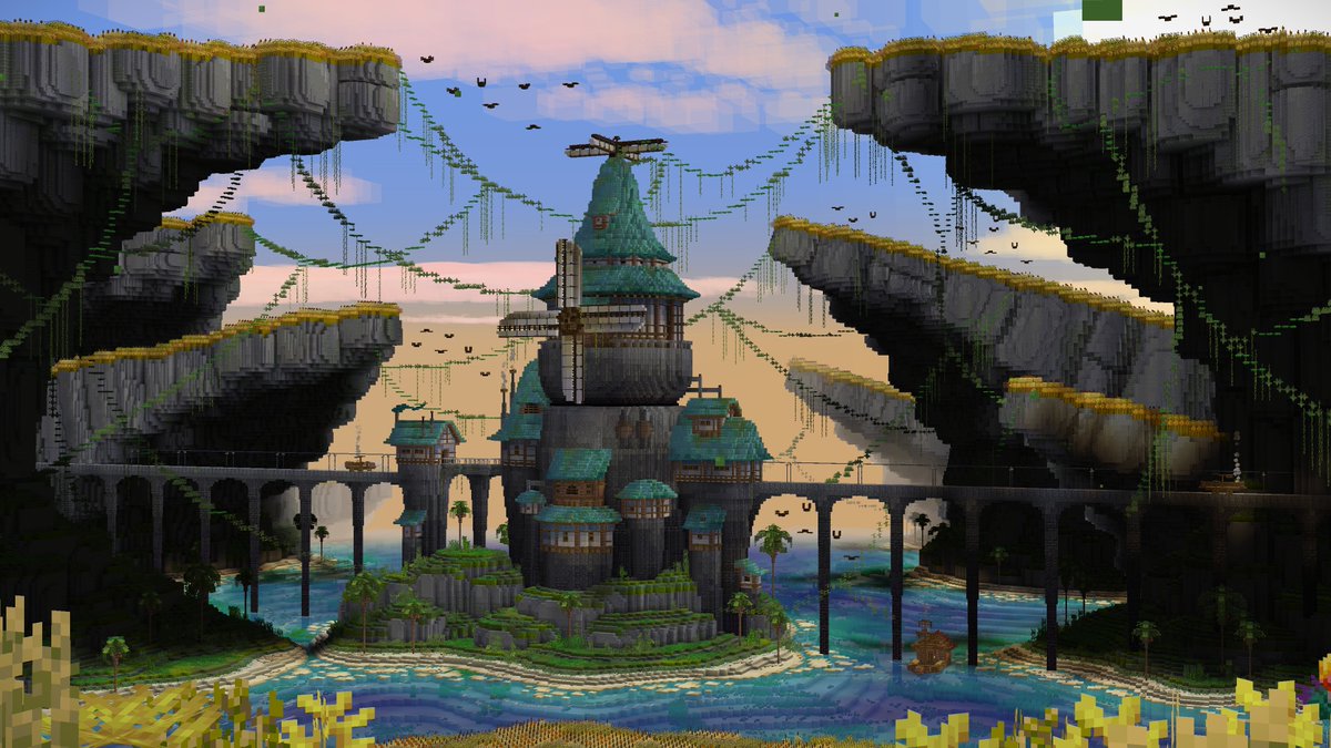 DezaoBala's tweet image. Minecraft Beachy Windmill 
Built on @BuildersRefuge 

#Minecraft軍事部 #minecraft建築コミュ #Minecraft #Minecraftbuilds #マイクラ建築