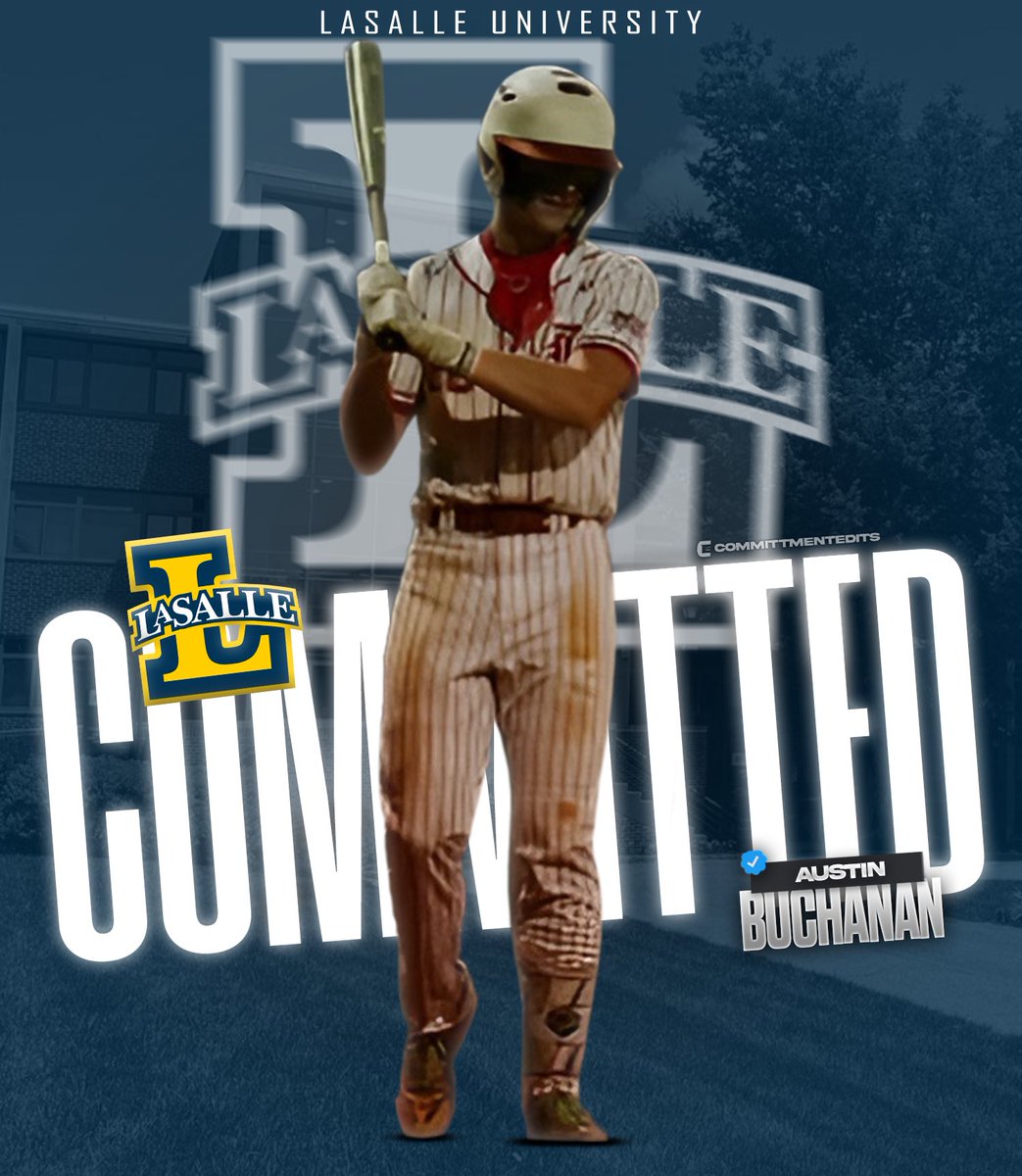 I am excited to announce my commitment to play Division 1 baseball at LaSalle University. Thank you to my family, coaches,teammates,friends and the SJ Young Guns for supporting me on this journey. Lastly, thank you to Coach Miller and Coach Anderson for giving me this opportunity