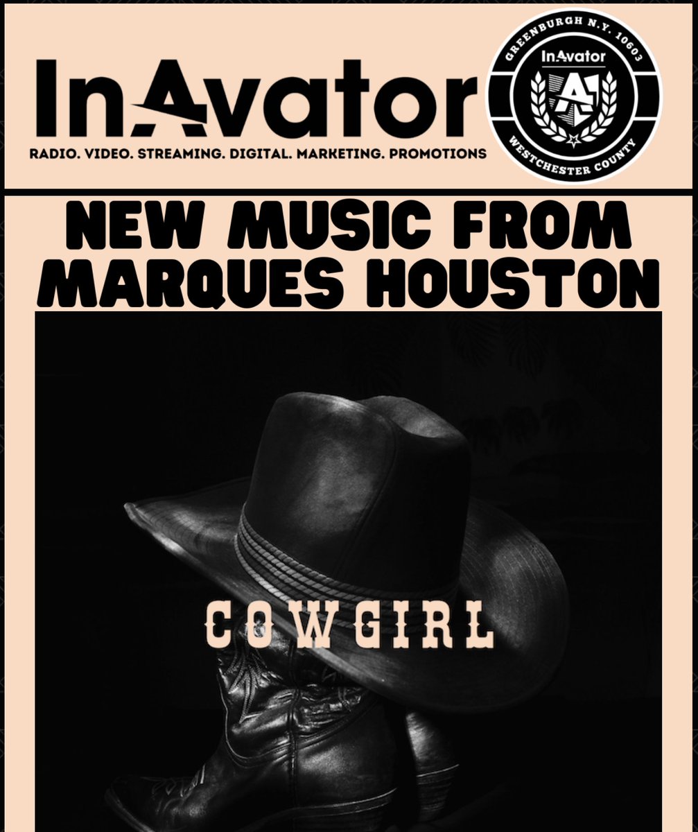 KenCashman's tweet image. #DJServicePack: @marqueshouston - #Cowgirl (@PhoenixMusicLA) **IMPACTING #RNBRADIO AUGUST 19TH!!**
Available Versions: Clean/Instrumental/Acapella
Available for download via #InAvator #DJBlast
#DJs &amp;amp; #RadioProgrammers email us at info@inavator.com for the #DJPack or hit me