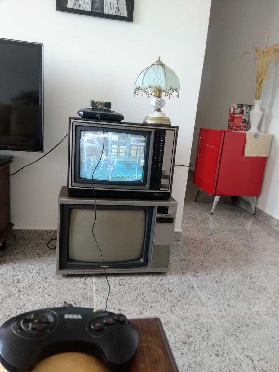 playing on my new ctr tv