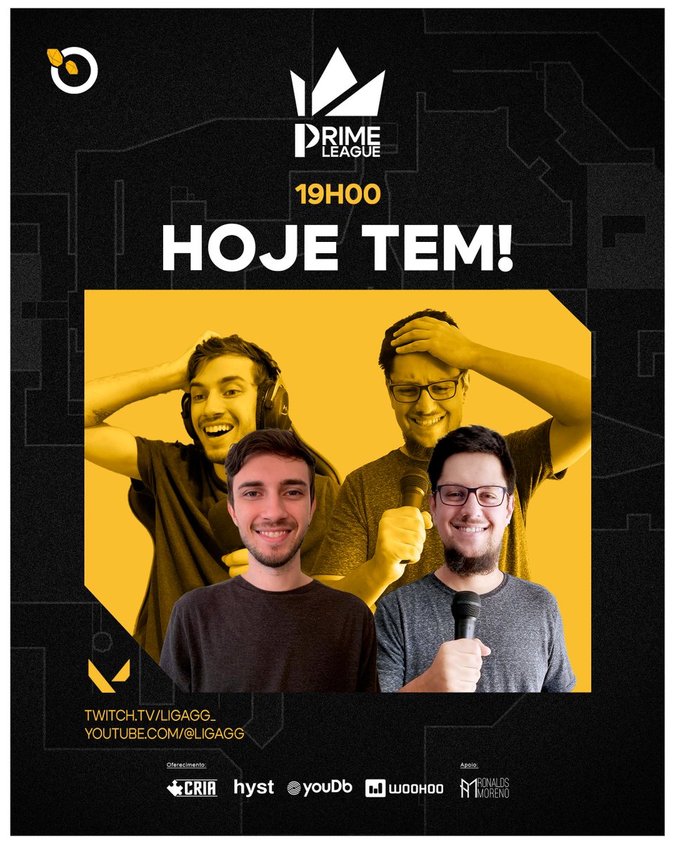 É AGORA, É A HORA DE UM JOGAÇOO!!!

<a href="/AfroReggae/">AfroReggae</a> <a href="/afrogamesports/">AfroGames eSports</a> X #NOORG

Ao VIVO PARA VOCÊS!
<a href="/gui_vencato/">Gui Vencato 🎙</a> e <a href="/MegaWulfS2/">Henrique Rézio</a> 

twitch.tv/ligagg_