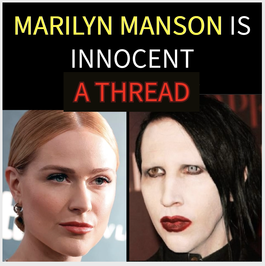 colonelkurtz99's tweet image. ---
🚩🚩🚩🚩🚩🚩🚩🚩🚩

🧵🧵🧵🧵🧵🧵🧵🧵🧵🧵🧵🧵

MARILYN MANSON IS INNOCENT

A LONG THREAD --

Of the Most Important Facts About the MeToo Hoax That Almost Canceled Him 

Did You Know That...

1)  ONE OF HIS MAIN ACCUSERS ADMITTED THAT SHE LIED AND THAT THE WHOLE THING WAS A…