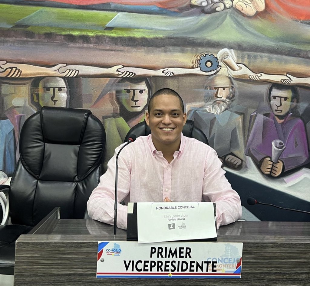 José Larrarte Guzmán (@joserlarrarteg) on Twitter photo ‼️PARTE 2‼️
Por eso, en días pasado se vio al concejal (<a href="/ElkinAvila12/">Elkin Avila</a>) compartiendo con un grupo de jóvenes promoviendo esos espacios recreativos, donde socializó además la puesta en marcha de proyectos en beneficio a la juventud.
Excelente cabildante hno (<a href="/FabianLora_f/">FABIAN LORA</a>) ‼️PARTE 2‼️
Por eso, en días pasado se vio al concejal (<a href="/ElkinAvila12/">Elkin Avila</a>) compartiendo con un grupo de jóvenes promoviendo esos espacios recreativos, donde socializó además la puesta en marcha de proyectos en beneficio a la juventud.
Excelente cabildante hno (<a href="/FabianLora_f/">FABIAN LORA</a>)