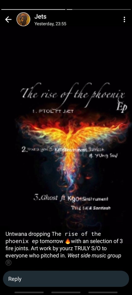 Sibonisobotch's tweet photo. Tomorrow midnight I'm dropping one of the classical Ep.
#West-Side Music https://t.co/3Nru8O41V6