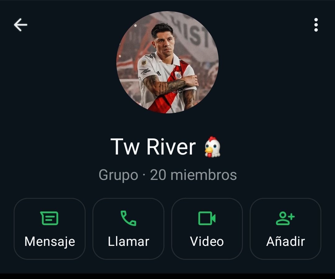 grupo de River, el que quiera estar comente y le paso link