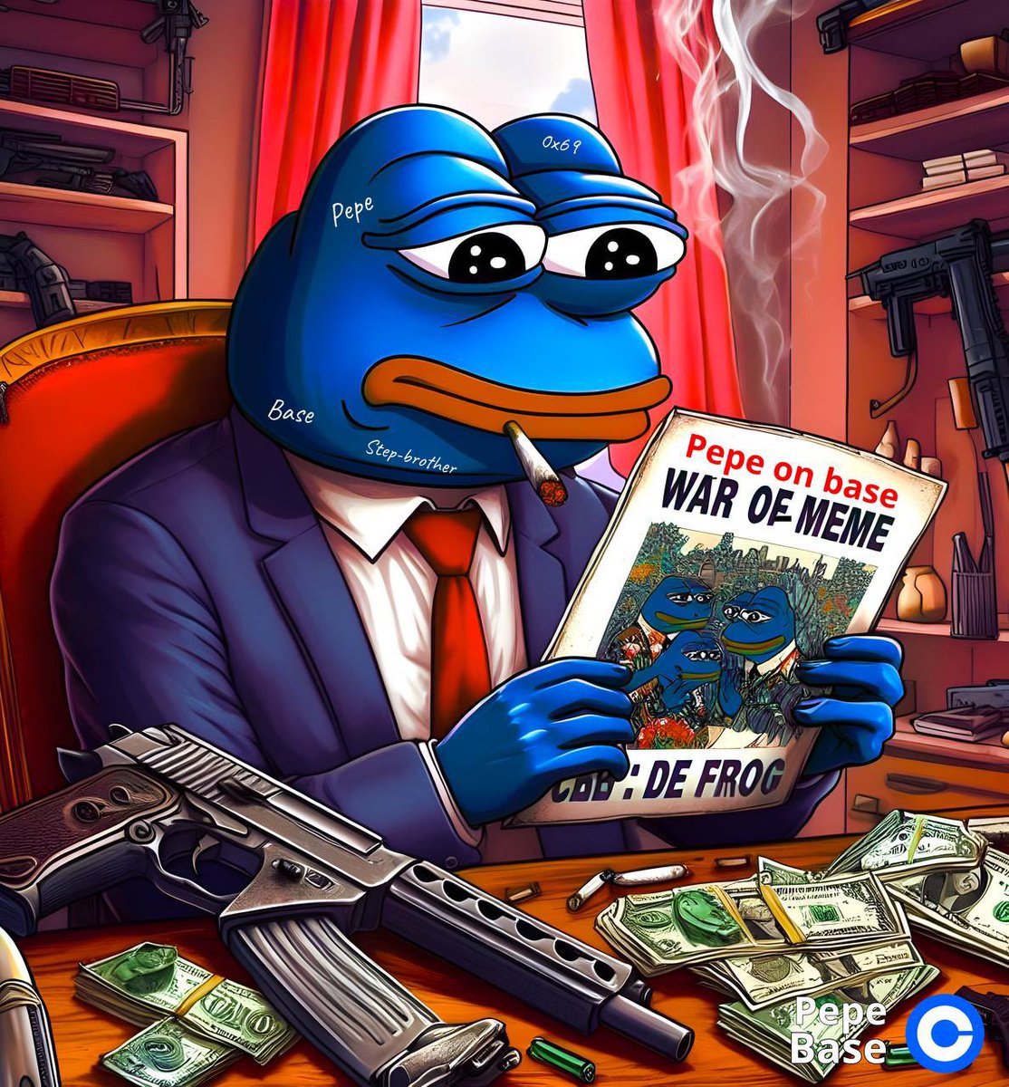 PepeOnBase0x69's tweet photo. Frogs will win $PEPE https://t.co/dYymwZaCCw