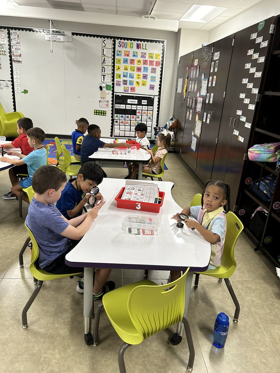 My kindergarten students are doing a great job exploring matter.  <a href="/DebbieHavnen/">Debbie Havnen</a> <a href="/HumbleISD_CE/">Centennial Elementary</a> <a href="/Humble_Science/">Humble ISD Elementary Science</a>