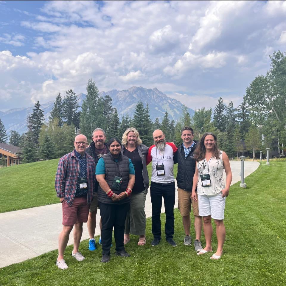Palliser teachers at Summer Conference preparing for the upcoming school year.