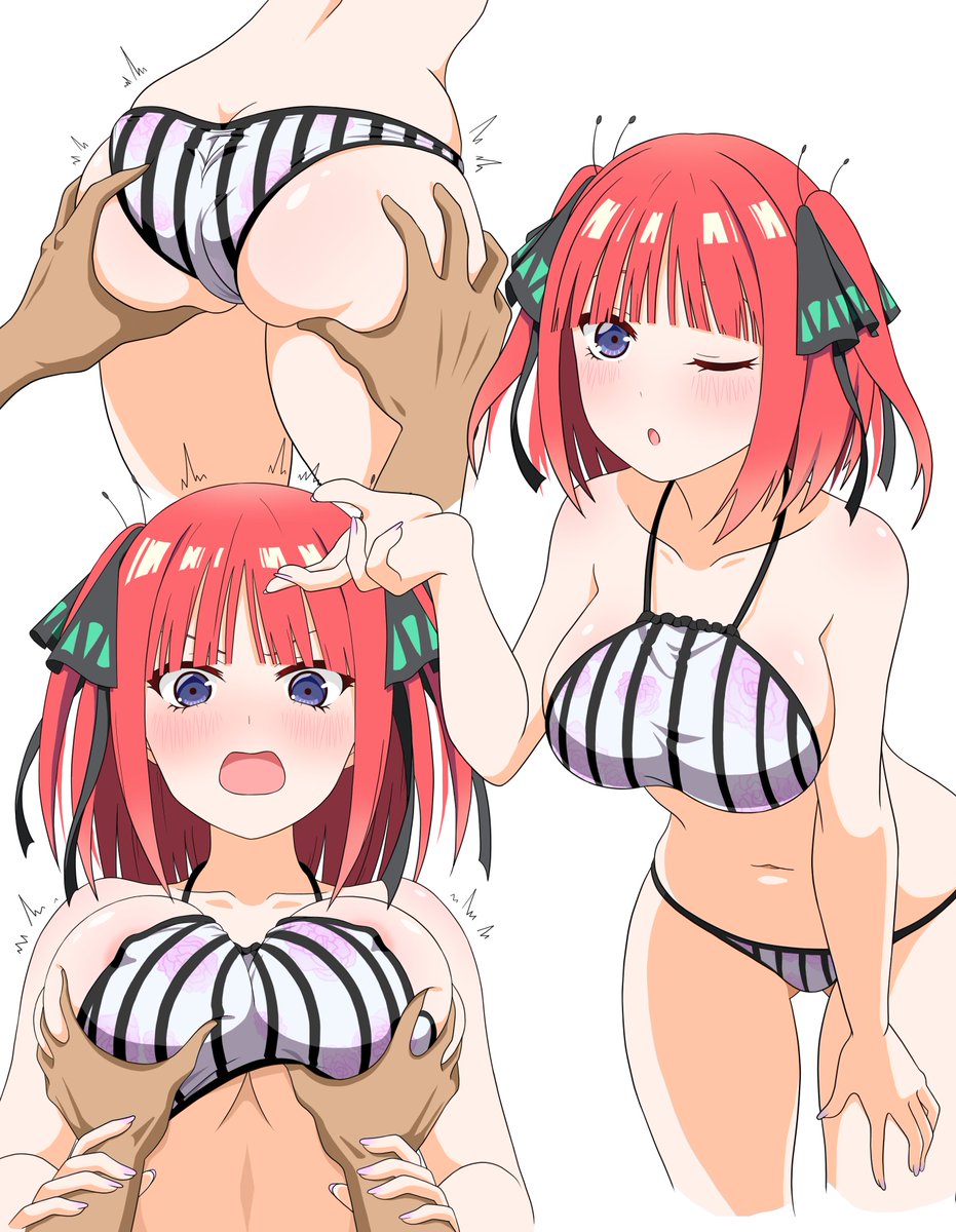 #お盆休みはフォロワーが増えるらしい
Skebで描かせていただいた五等分の花嫁です
