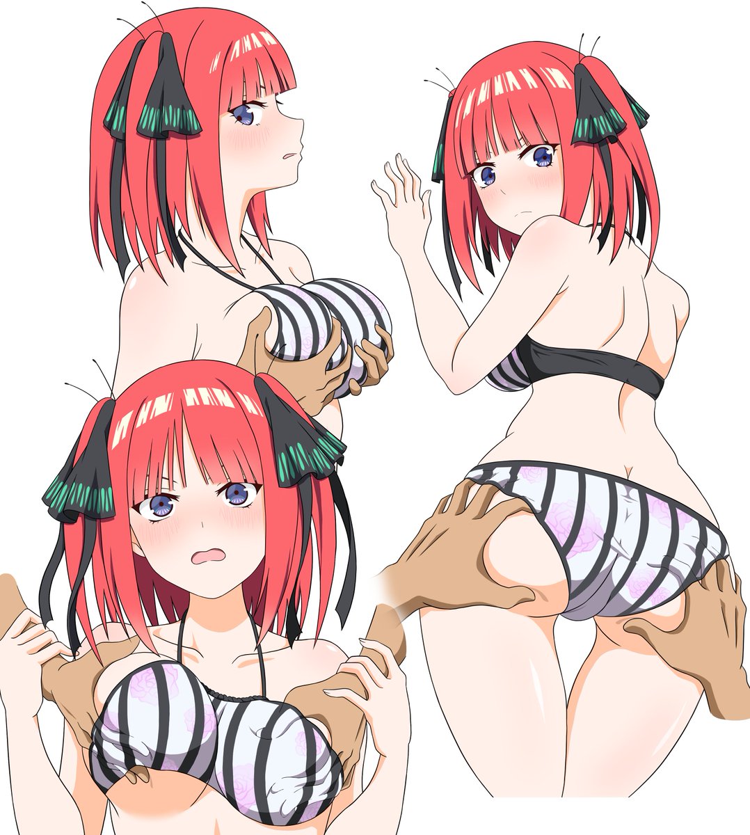 #お盆休みはフォロワーが増えるらしい
Skebで描かせていただいた五等分の花嫁です