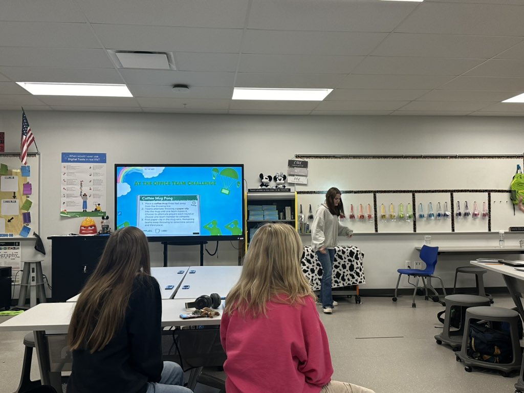 IT_with_HD's tweet image. #ourbmsa 10th graders have been competing in an at the office decathlon in multimedia class to build their #Communication #Collaboration #ProblemSolving #SenseOfCommunity and other #EmployabilitySkills #CareerDevelopment #OhioCTE