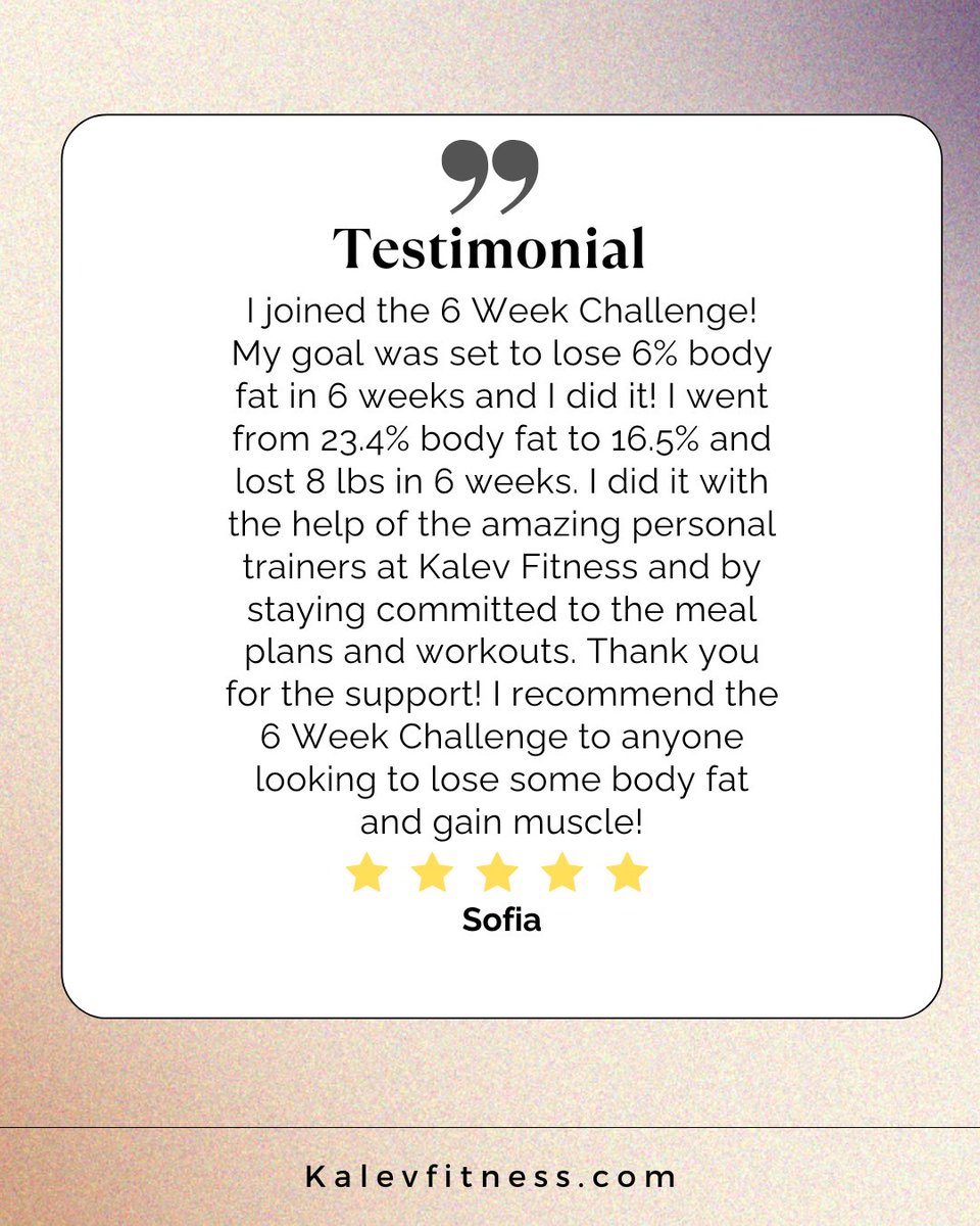 Most people are looking for motivation to go to the gym, and a 6-week challenge is one of those things that can give you the drive to reach your fitness goals.🎉💪
You could be next, so drop a quick comment with #6wk, and we will get in touch with you👍🤗
See you soon
#gymchallen