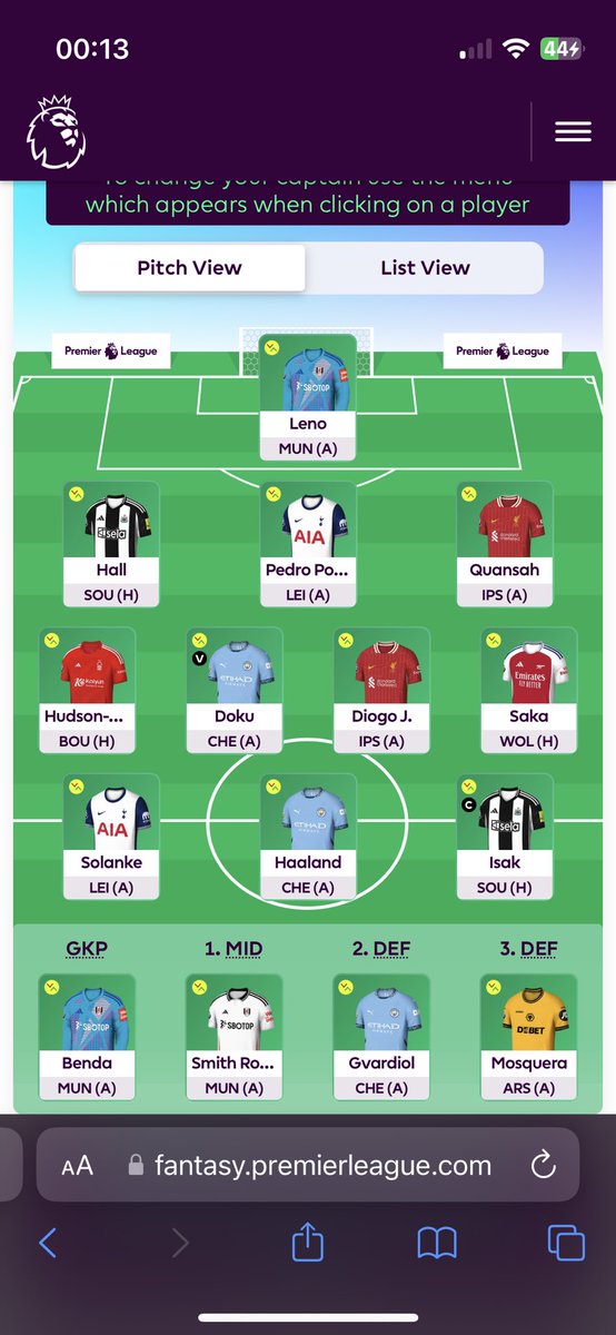 BennyBoyFPL's tweet photo. Due to working a 14 hour shift without access to my phone, the finalised draft is here. Roll on another season of inevitable disappointment. #FPL https://t.co/vZn20r55vn
