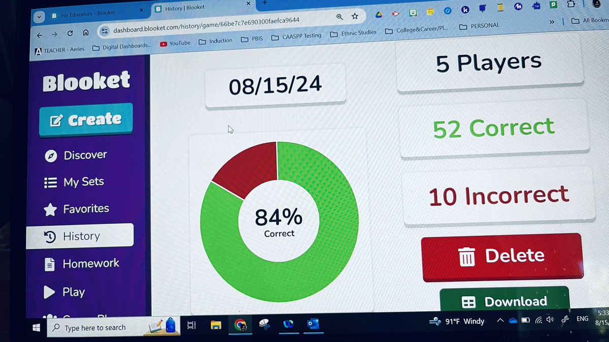 Hey 👋 Mr. Samonte #ICYou! 
Inspired by his class on “branding” (w Ss taking 📝 notes on a graphic organizer 👏🏼‼️): 

For our New T mtg, we did an #FAC using <a href="/PlayBlooket/">Blooket</a> &amp; watched the LEARNING happen 😱 in a span of 10 min! 

▶️Play 
📣Coach 
▶️Again 
Watch the data 📈 soar!