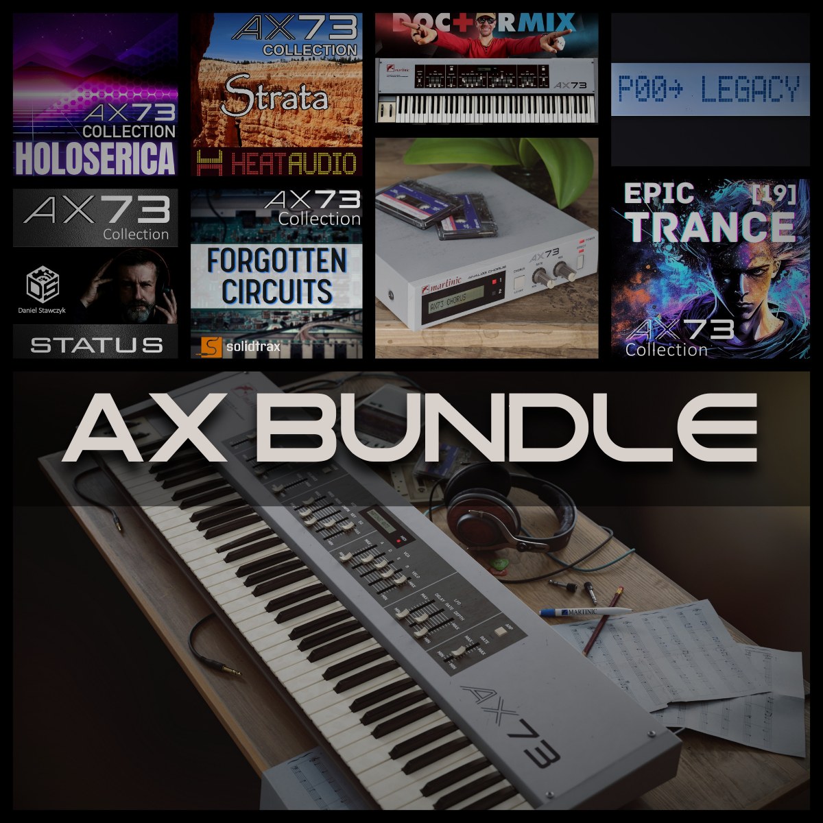 purchpad's tweet image. Unleash your creativity with the Martinic AX Bundle - the perfect combo of vintage synth sounds and lush chorus effects. Elevate your music production game for only $209.30! 🎹🎶 #Martinic #AXBundle
 Product -&amp;gt; martinic.evyy.net/c/5396608/8388…