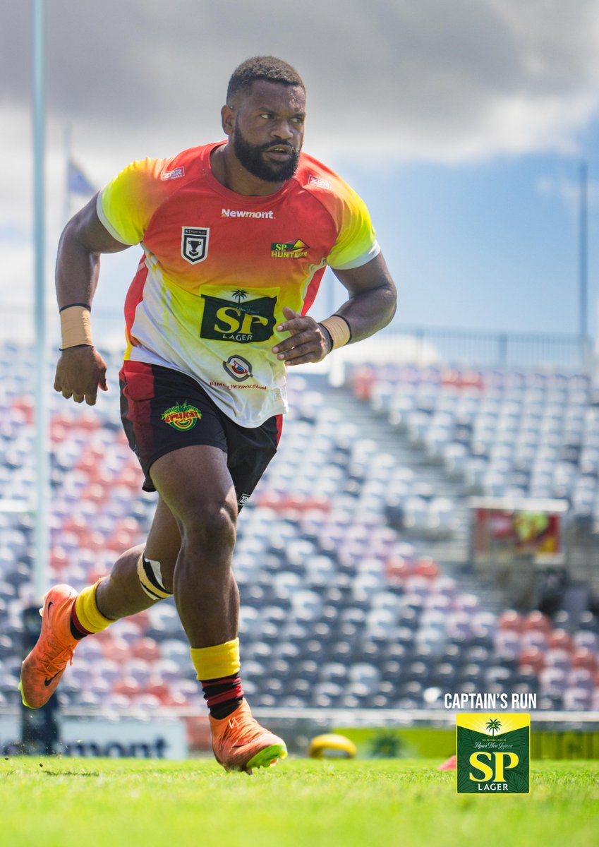 PNGHunters's tweet photo. Locked in for Sunday
🇵🇬 🏹❤🫰
Captain's run presented by @SPLagerpng
#pnghunters https://t.co/p5JyzOckcb