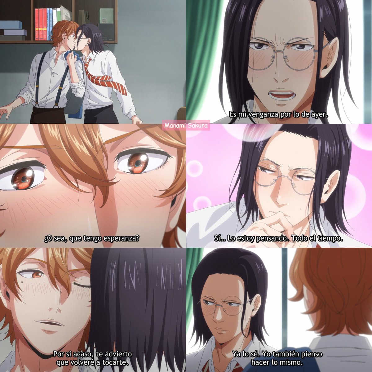 Manami_BL's tweet photo. Anime: Twilight Out Of Focus.

Esta escena pertenece al séptimo capítulo del anime Twilight Out Of Focus que aún se encuentra en emisión

#Yaoi #BoysLove #BL #Fujoshi #MangaYaoi #animeyaoi #anime #アニメ黄昏 #黄昏アウトフォーカス #TwilightOutofFocus #tasogare_anime https://t.co/oGNPx9Qu7x
