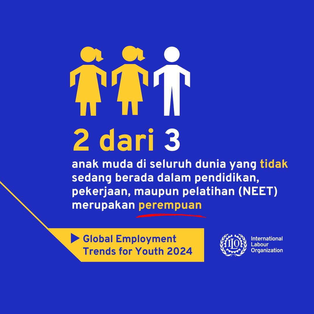 IndonesiaILO's tweet image. Ketidaksetaraan #gender masih terjadi di sekitar kita. Kesenjangan ini tidak hanya membatasi peluang, tetapi juga membatasi masa depan jutaan anak muda❌👦🏻👩🏻

Ini saatnya untuk kita mengupayakan pendidikan, perekrutan, serta pelatihan yang #setara gender bersama-sama! 💪