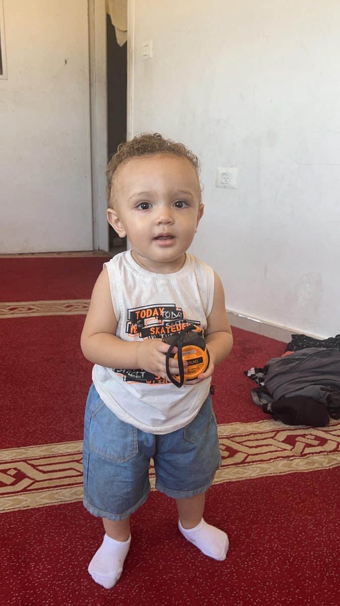 My nephew Adam turned 1 year old yesterday. For most of his life, he has been living in a war zone, displaced in a school building in Deir el Balah. While this war has started to drop off the news headlines, please keep thinking of the children of Gaza.