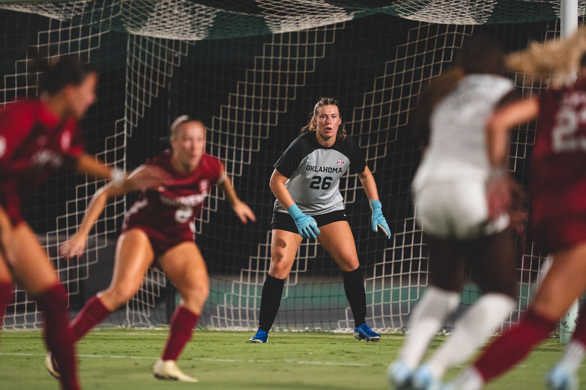 ✅ OU debut
✅ First clean sheet as a Sooner

#BoomerSooner ☝️