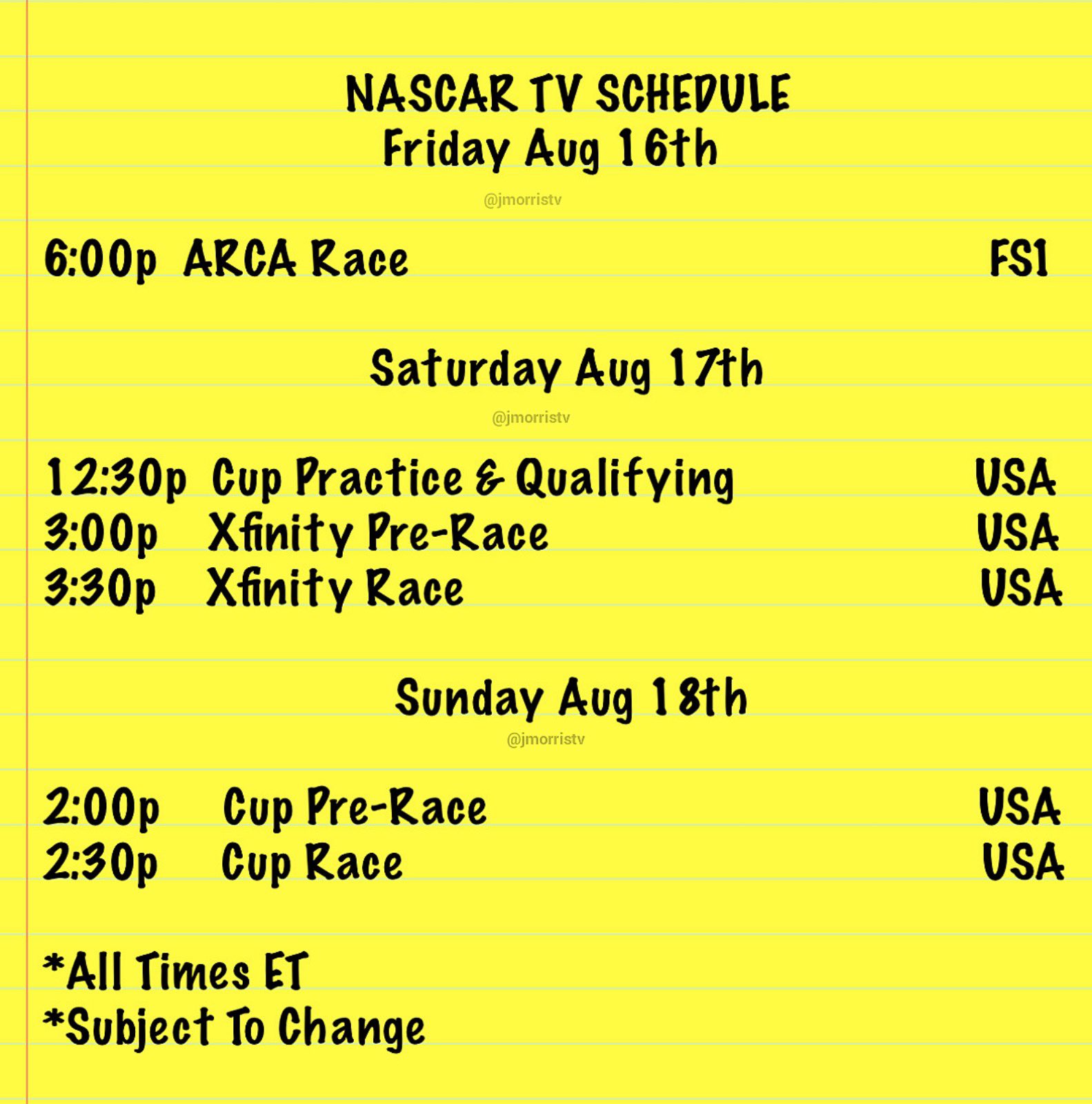 john-morris-on-x-tune-in-here-s-the-tv-schedule-for-racing-in-the-irish-hills-of-pure-michigan-mispeedway-enjoy-nascar-https-t-co-lbsfuziy2b-x