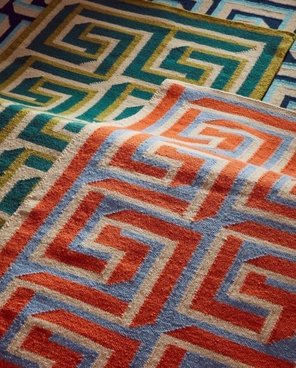 New design and colourways from the Meandros collection with <a href="/Furmadamadam/">Adam Nathaniel Furman</a> - available in any size, shape and colour @floor_story floorstory.co.uk/designers/adam…