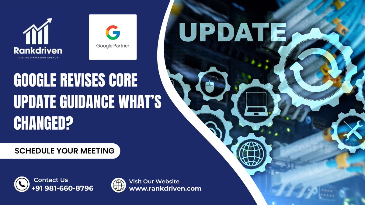 Rankdriven_'s tweet image. Google&apos;s new core update guidance is a game-changer!

🤯 Focus on quality content, patience, and Search Console.

Time to up your SEO game. 

Any thoughts on the new guidelines? 

#GoogleCoreUpdate #SEO #digitalmarketing
