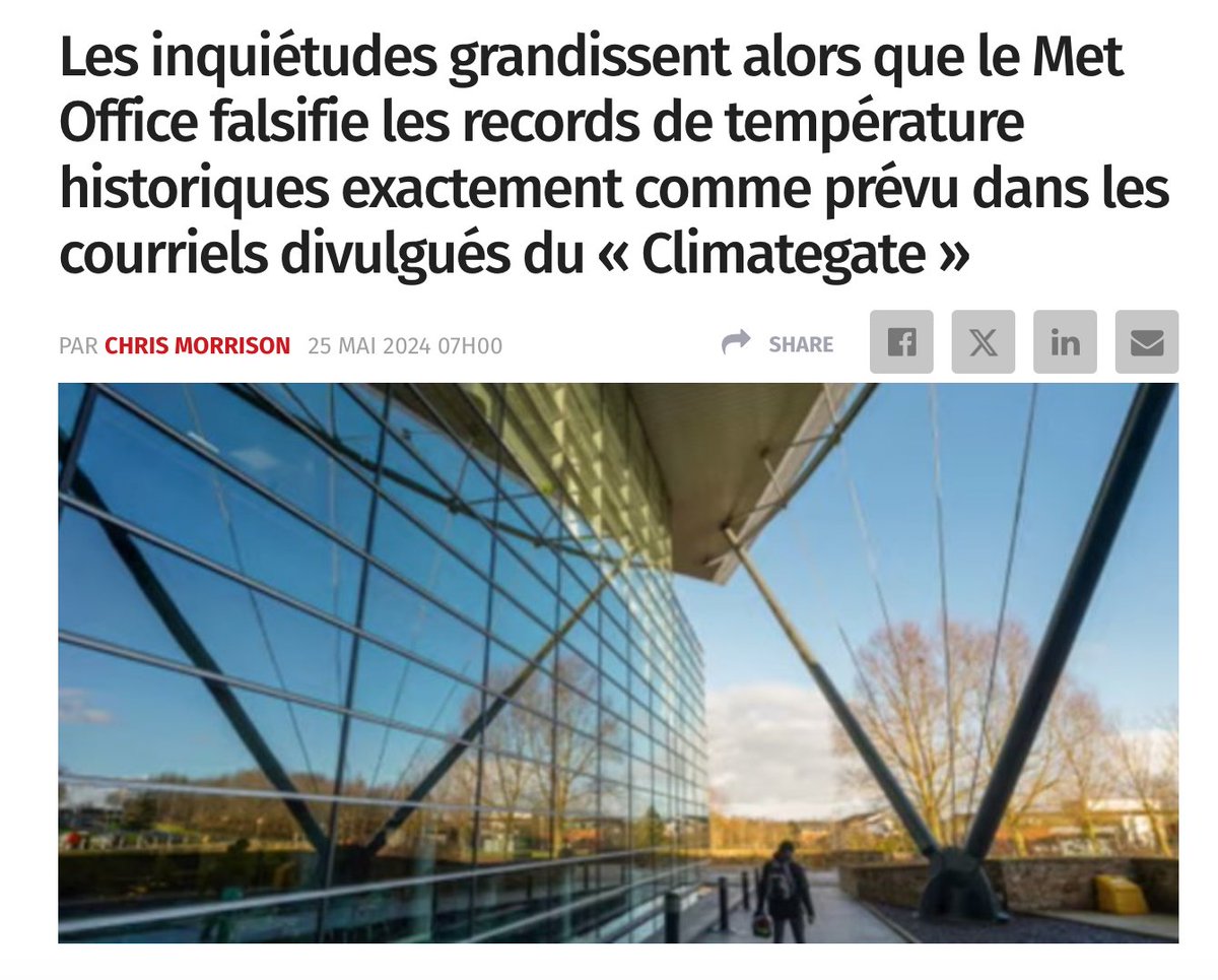 silvano_trotta's tweet image. Rappel : ils falsifient les données. 
#ClimateGate