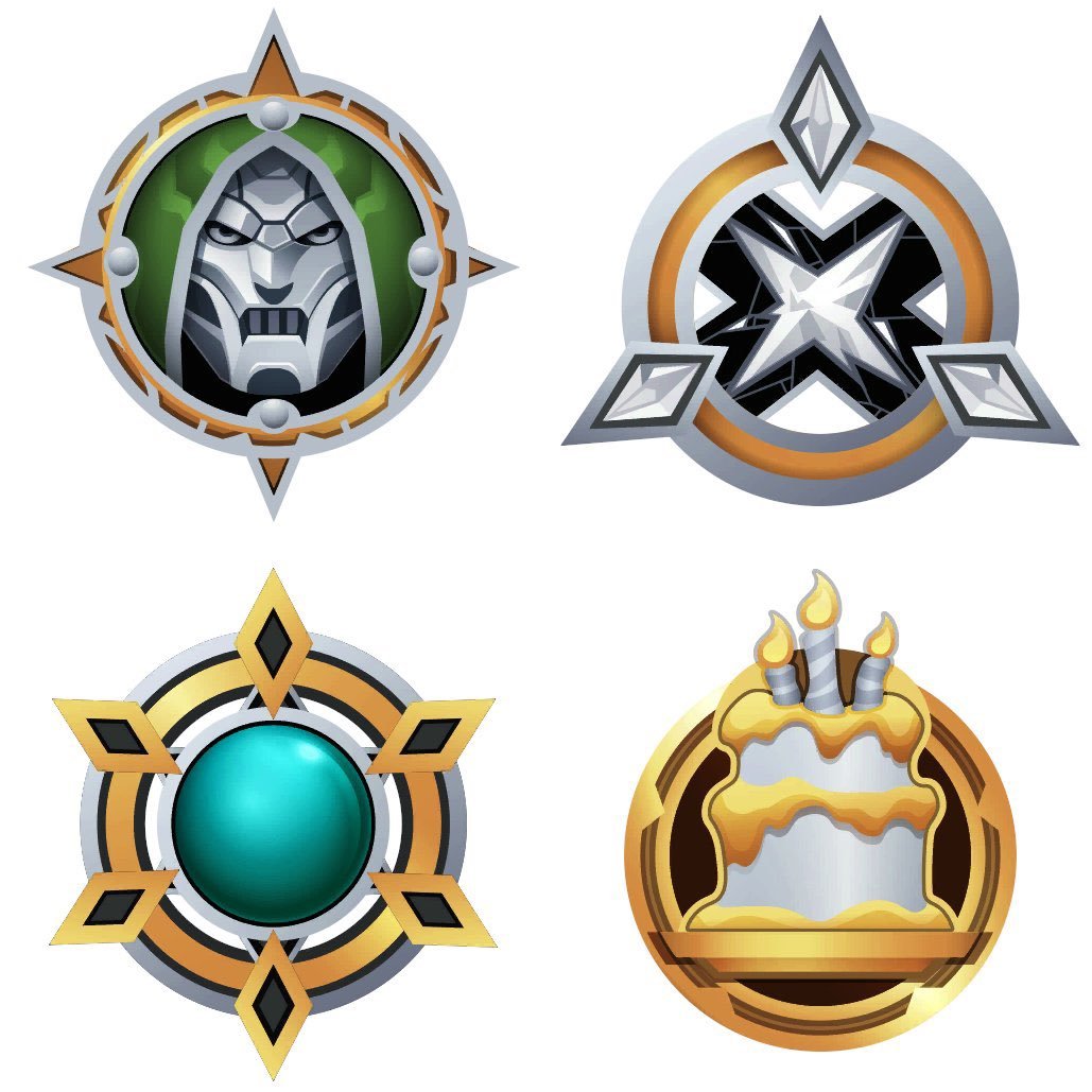 Información de los nuevos medallones de la temporada: Medallón de  vitalidad: este brinda recuperación de salud y escudo al eliminar  oponentes. Medallón de sigilo: Este te permite volverte invisibles  temporalmente mientras estemos, image size:1029x1029