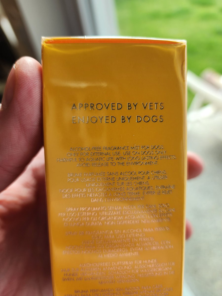 JoeSmellsGood1's tweet photo. Look @whignewtons @JonahDispatch, it's approved by vets! It's actually GOOD for them! 😉 https://t.co/vv8noV2IGL