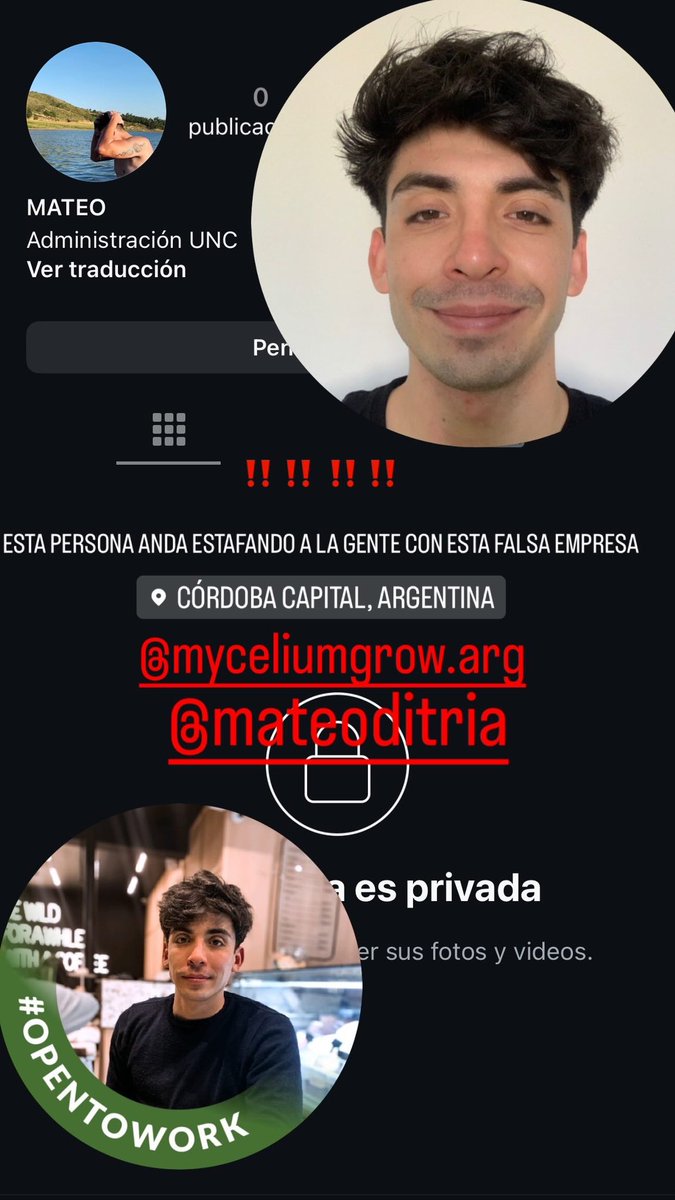 FraanAsche's tweet photo. #CÓRDOBA #ESTAFADOR, denunciar y compartir para que deje de cagar gente con su venta por Instagram de hongos como MYCELIUMGROW.
#estafas #nuevacordoba #hongos #robo 
@mateoditria  es el responsable.
@VivirEnNuevaCba @Cordobecesok @cordoba @gobdecordoba https://t.co/g2hzVisLAu