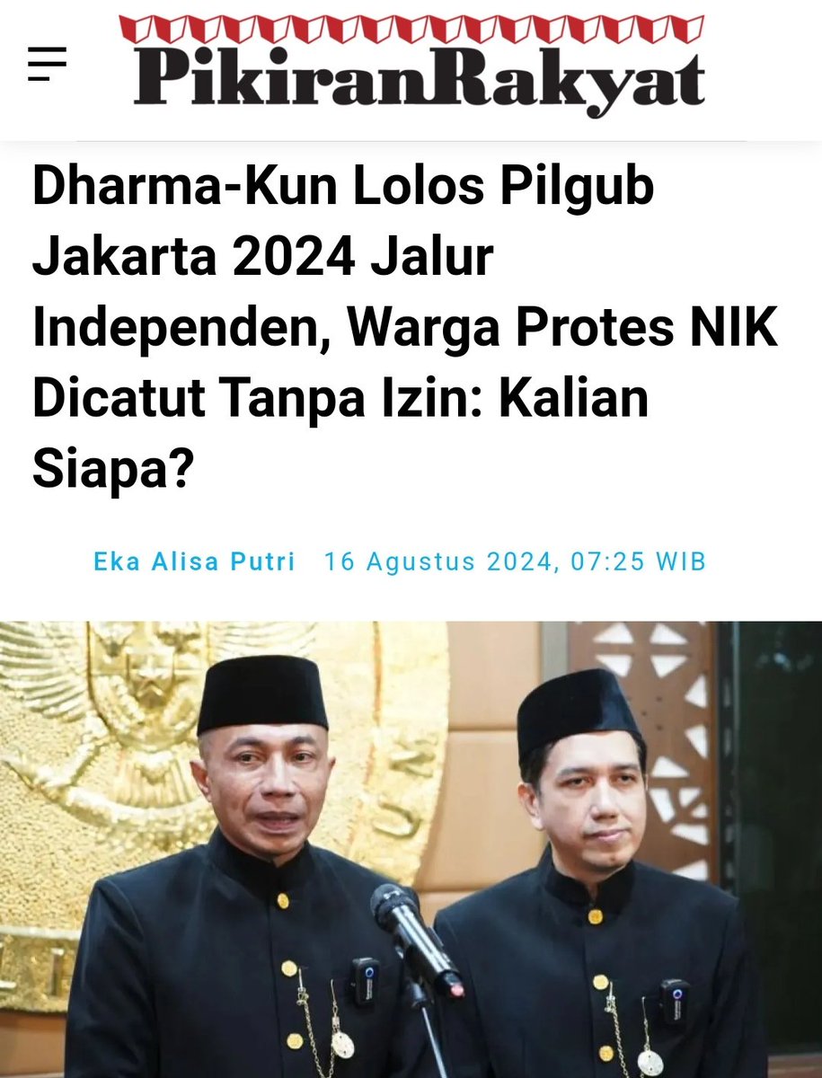 ARSIPAJA's tweet photo. NIK Dicatut https://t.co/Rpbm6cNuqA