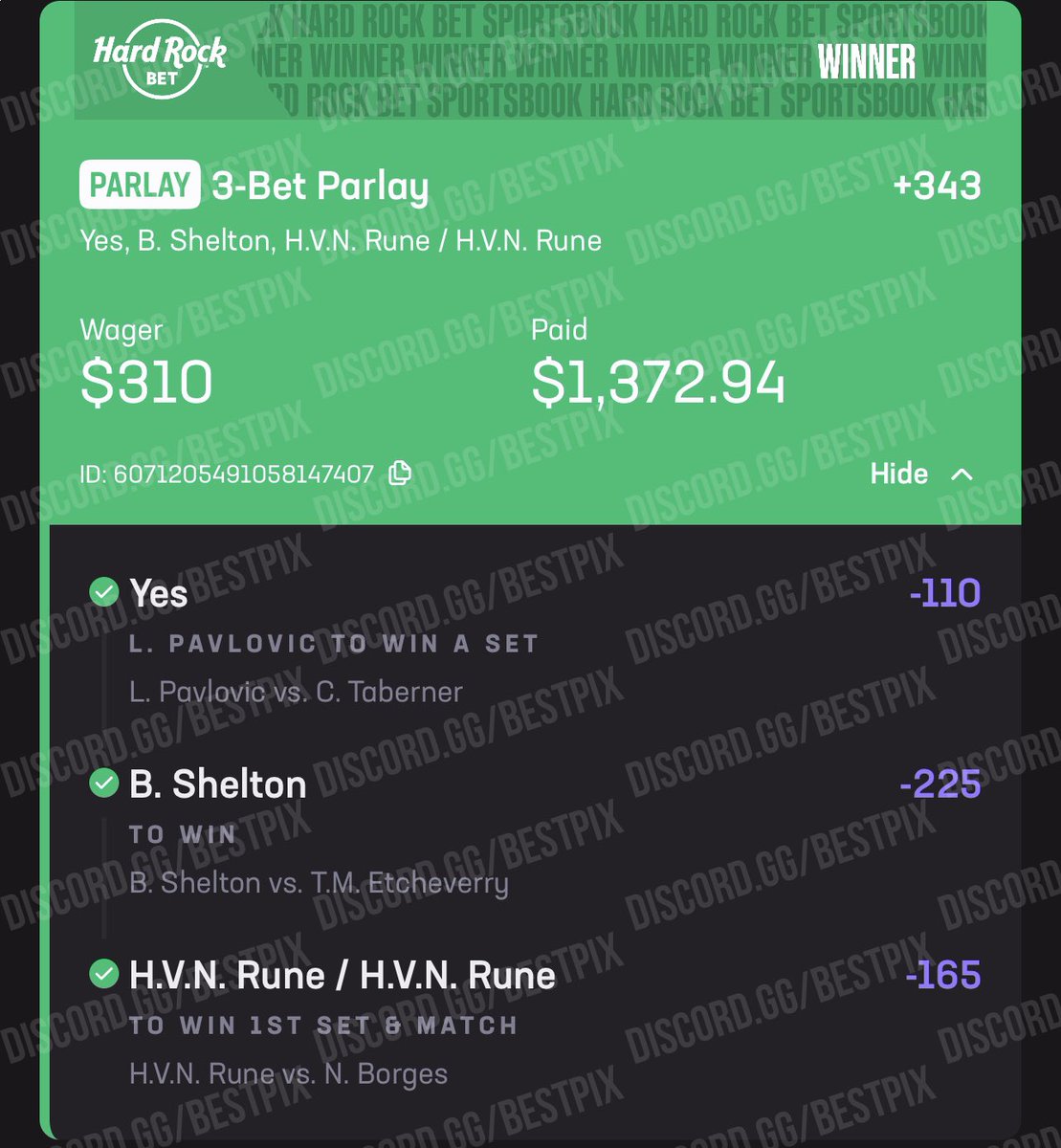 _BESTPIX's tweet photo. Some Solid hits today in our VIP channel, and free plays went 2/2✅✅

Join the discord link down below to get in on the action 👇👇

https://t.co/HvkjvNosQ7 https://t.co/HpbrQSK0Qw