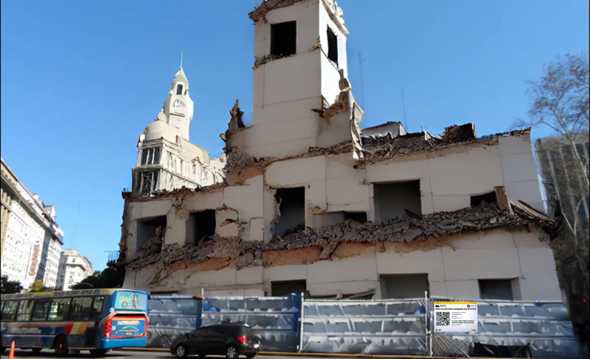 tyagohome's tweet photo. SALUDEN AL PATRIMONIO DE BUENOS AIRES QUE SE VA 

El proyecto de ley de reforma al #codigourbanistico le pone un PUNTO FINAL al CATALÓGO PREVENTIVO que protegía de manera administrativa casi 13.000 inmuebles con valor patrimonial en la Ciudad. Además hoy ya existen con protección en el CATALÓGO DEFINITIVO otros 5000 inmuebles, totalizando entre ambos catálogos unos 18.000 inmuebles (de los 135.000 edificios anteriores a 1941).

Con el envio por parte del GCBA de poco más de 4000 edificios del CATÁLOGO PREVENTIVO al CATALÓGO DEFINTIVO quedan LIBRES PARA DEMOLICIÓN TOTAL unos 9000 edificios que ya habían sido seleccionados para ser protegidos por parte del CAAP (Consejo Asesor de Asuntos Patrimoniales)

Este cambio responde a los insistentes reclamos de la Cámara de grandes desarrolladoras (CEDU) de permisos de demolición total de un gran número de edificios protegidos.

En recientes declaraciones radiales el Secretario @Agarciaresta confirmó ésta información que tuvo la sutileza de omitir en los recientes anuncios. Al mismo tiempo los  autoridades porteñas y las grandes desarrolladoras sellaron un acuerdo de apoyo a las reformas en un evento organizado por éstas últimas en el día de hoy.

¿Que les parece el cuidado de la identidad barrial y el patrimonio del proyecto de ley?

Comentario del autor: En ningún otro medio te vas a enterar información objetiva sobre éste tema dado que son innumerables los casos de censura tanto en medios masivos como en ámbitos académicos dado los fuertes intereses creados entre las grandes desarrolladoras y las autoridades porteñas.