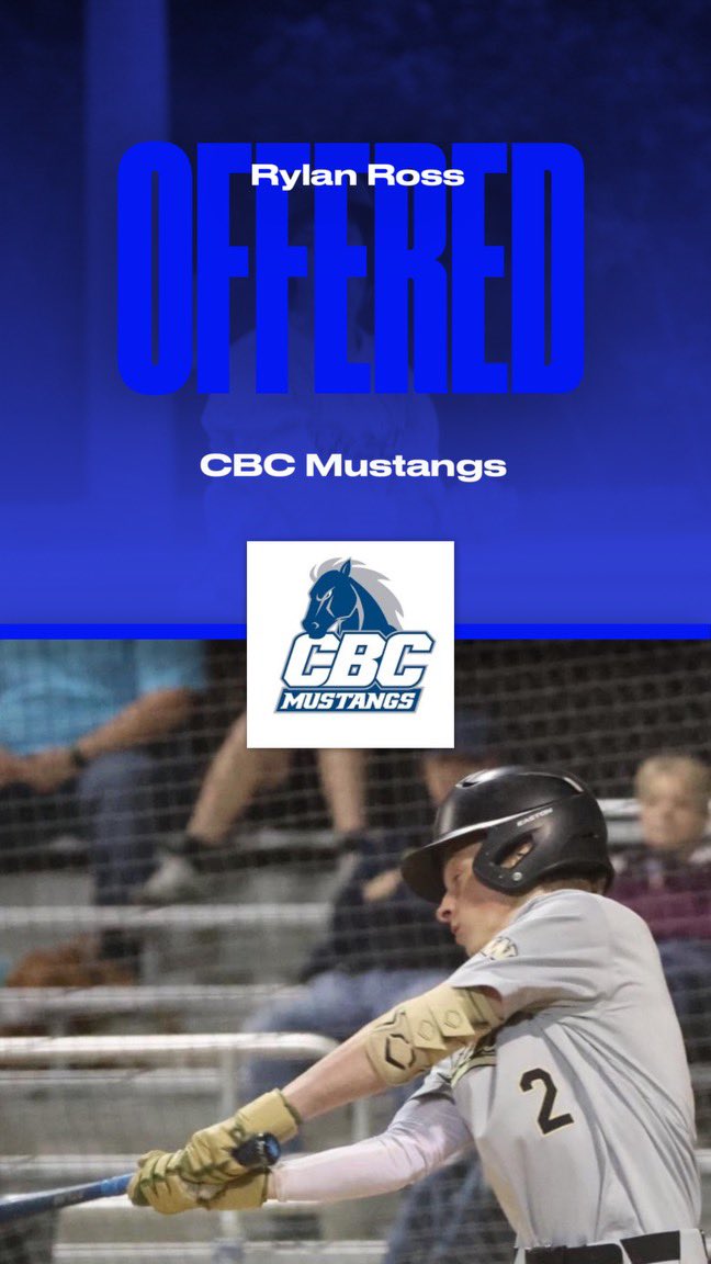 Very excited, thankful, and blessed to announce I have received my first scholarship offer to continue my academic and athletic career at Central Baptist College! Thank you to Coach Lee and Dr. Brister for believing in me and giving me the opportunity!! #GoMustangs