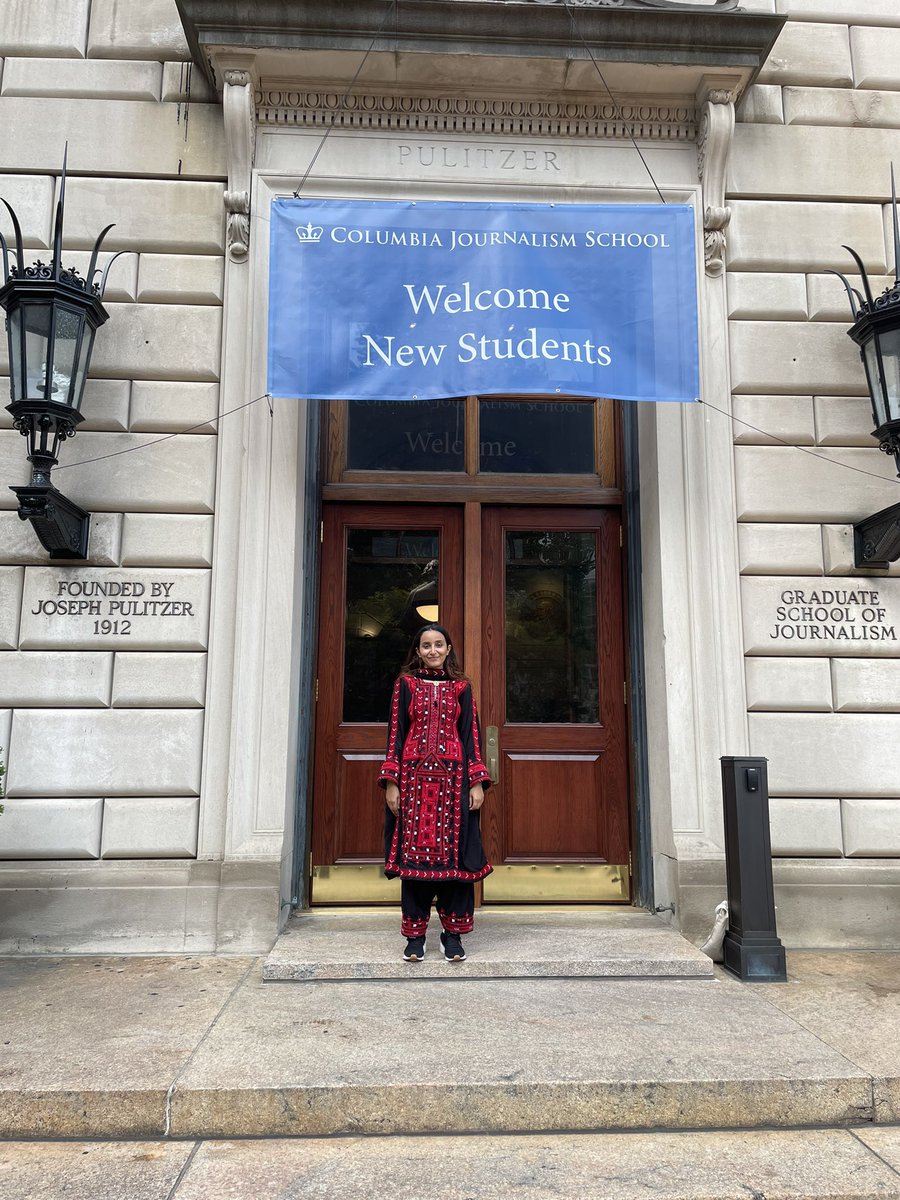 sommulbaloch's tweet photo. Excited about starting my master’s in Data Journalism from @columbiajourn school. Incredibly grateful for the opportunity. 

To Balochistan and to the Baloch women and their resistance. https://t.co/hytaC234ou