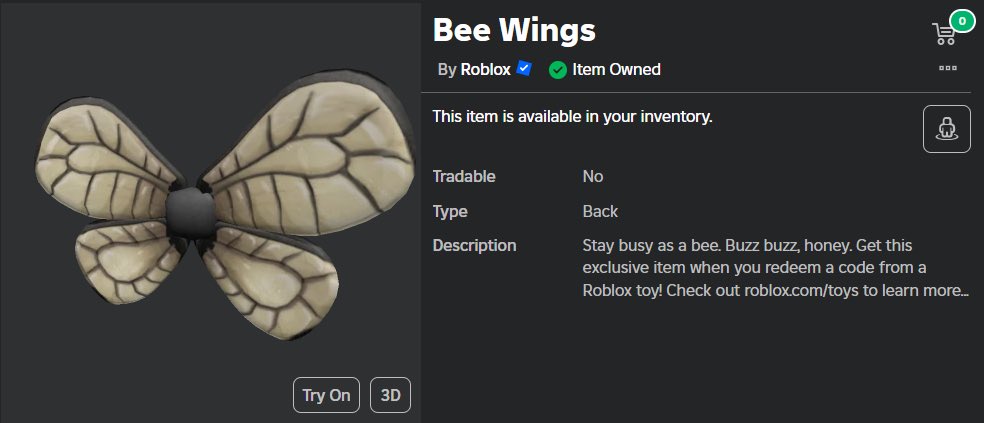 PurpleCorporat's tweet image. 🎉 5X Bee Wings Toycode Giveaway! 🎉
‼️Requirements‼️
➕Follow @PurpleCorporat & @AverxYT ➕
❤️Like & Retweet🔄
📝Mention 1 Friend in the replies📝
Ends In 3 days!
#Roblox #Robloxfree #robloxcode #robloxtoycode #robloxugc #robloxdev #robloxart #robloxfreeugc #robloxlimited…