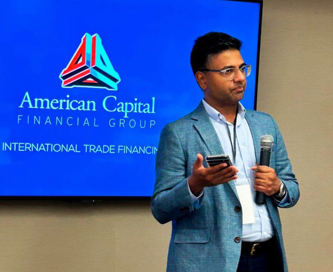 AcfGroup's tweet image. "Somos un equipo sólido, confiados en nuestras proyecciones con American Capital y entusiasmados de formar parte de esta compañía. El sistema Fintrade nos permite reportar a tiempo, es una herramienta clave para nosotros." - Vivek Nayar; Managing Director de Arena Investors