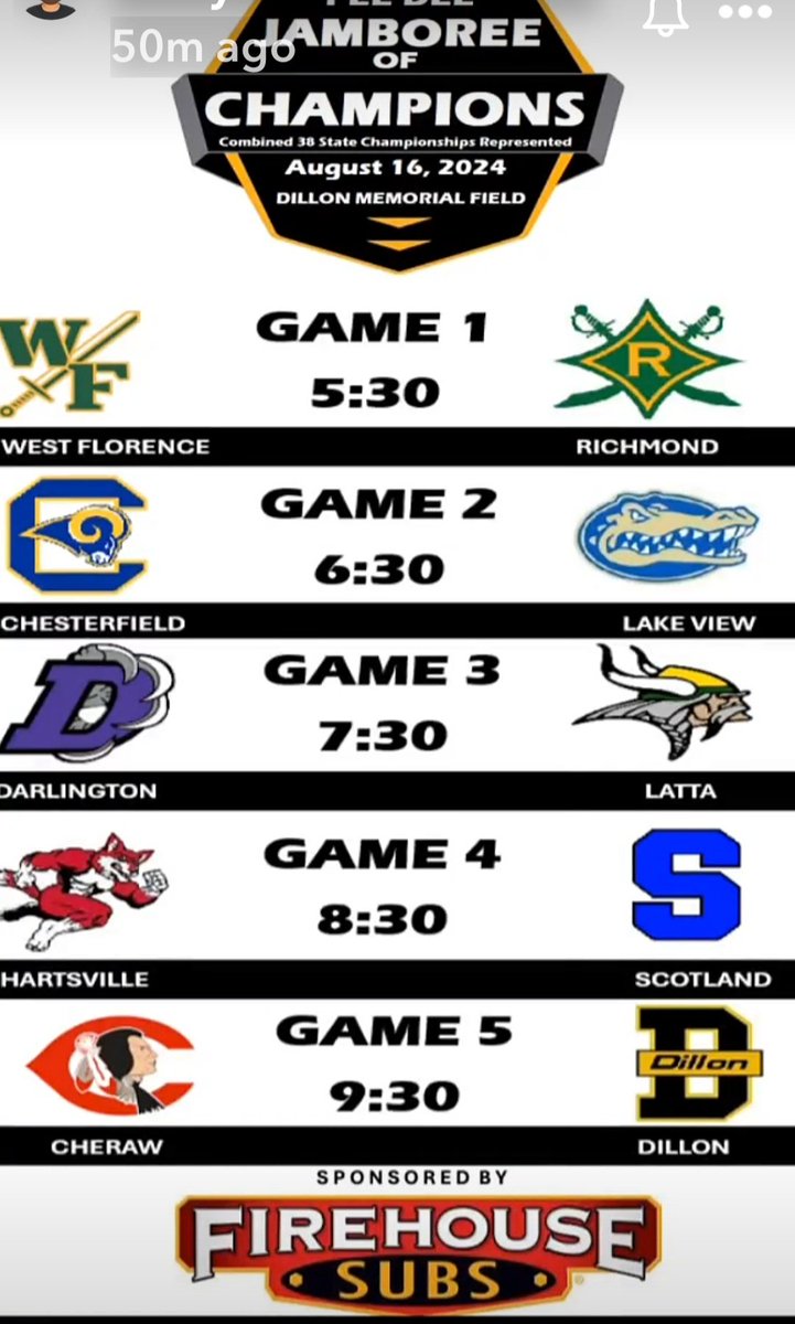 For fans attending, the Raiders will be the HOME Team. #ScrimmageTwoThisWeek