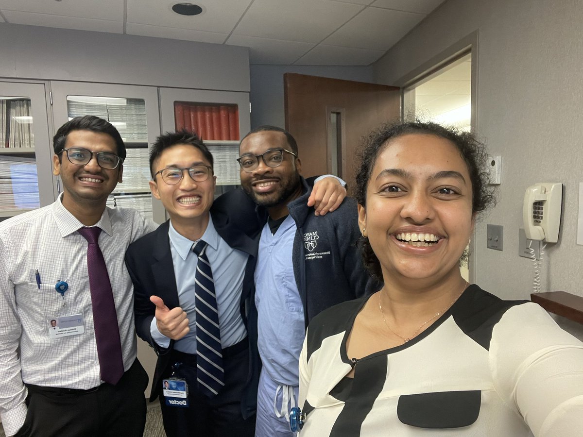 Preethi Jagannath, MBBS (@preethijaganna2) on Twitter photo Being with the best fellows, <a href="/EugeneNwankwo1/">Eugene Nwankwo Jr, MD</a> and <a href="/ShuGI821/">Shuji Mitsuhashi 三橋秀路</a> at <a href="/MayoClinicGIHep/">Mayo Clinic Gastroenterology & Hepatology</a> makes every day at work feel like home for me and <a href="/ChinmayGuralwar/">Chinmay Guralwar</a> 🩺💙
#MayoClinic #GastroenterologyFamily Being with the best fellows, <a href="/EugeneNwankwo1/">Eugene Nwankwo Jr, MD</a> and <a href="/ShuGI821/">Shuji Mitsuhashi 三橋秀路</a> at <a href="/MayoClinicGIHep/">Mayo Clinic Gastroenterology & Hepatology</a> makes every day at work feel like home for me and <a href="/ChinmayGuralwar/">Chinmay Guralwar</a> 🩺💙
#MayoClinic #GastroenterologyFamily