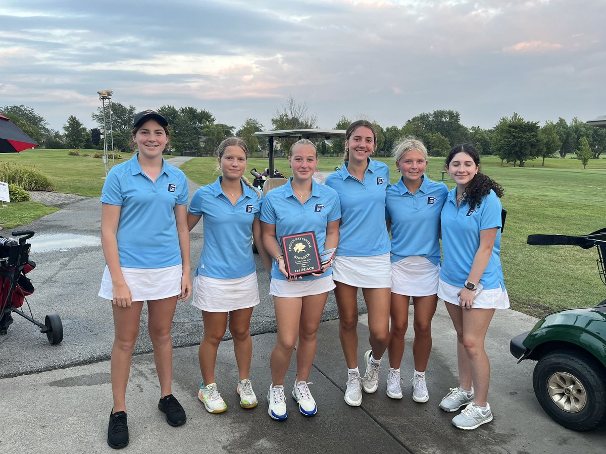 DGSSports's tweet image. Congratulations to the JV Girls Golf team on opening their season with a 1st place finish at the Lincoln-way Central Invitational. @CoachDeGiulio #dgspride #southstrong 🥇🏆🏌️‍♀️⛳️
