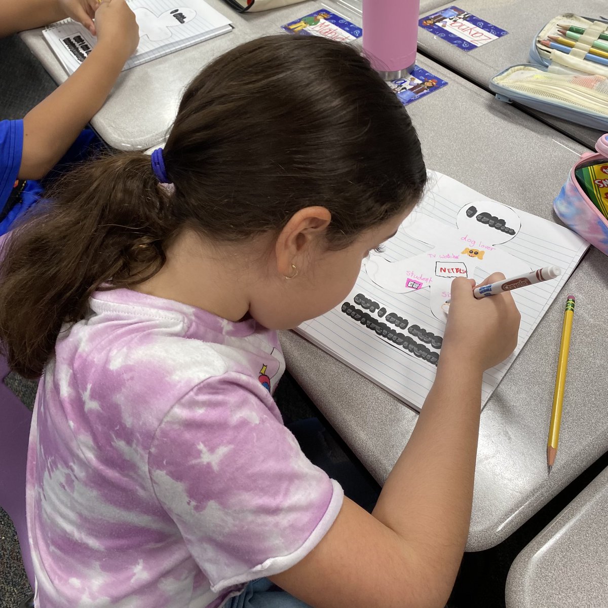 MrsCathyHeimel's tweet photo. We are lots of things but we are all also mathematicians! 🧮 #CSEcelebrates #csethirdgrade #Room214 @CSE_Chameleons https://t.co/LUNZS25fO9